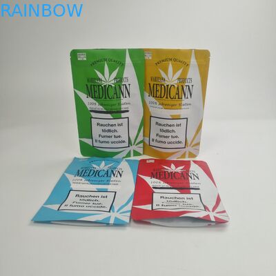 MOQ 100のPCの子供の証拠の袋の臭いの証拠のマイラー袋の子供の花CBDの粘着性のクッキーの包装のための抵抗力がある出口袋