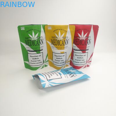 注文のポリ袋の食品包装の臭いはCBDの雑草を検査するCannabies袋がロックの包装のファスナーを締める