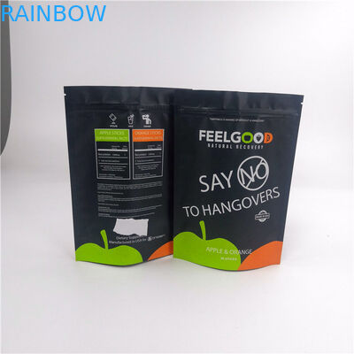 280gマットの黒VMPET MOPPのアルミ ホイルの包装袋