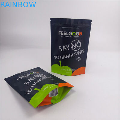 280gマットの黒VMPET MOPPのアルミ ホイルの包装袋