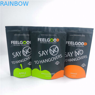 280gマットの黒VMPET MOPPのアルミ ホイルの包装袋