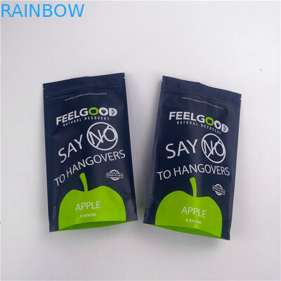 スナック マイラー110micは立つ袋によってカスタマイズされるロゴをファスナーを絞める