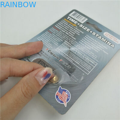 光沢のある終わりの強化のサイ7 9x12cmの3Dパッキング カード