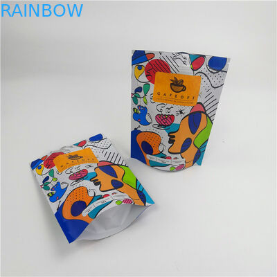 袋の上のスナックの包装袋/くだらない包装袋/プラスチック コーヒー チョコレート ミルクの粉のジッパーの立場