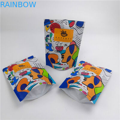 袋の上のスナックの包装袋/くだらない包装袋/プラスチック コーヒー チョコレート ミルクの粉のジッパーの立場