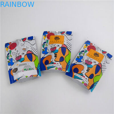 袋の上のスナックの包装袋/くだらない包装袋/プラスチック コーヒー チョコレート ミルクの粉のジッパーの立場