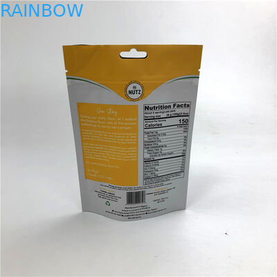 軽食のパックの包装のナットの印刷包装袋のジッパー ロックの袋のためのジッパーが付いている袋を立てなさい