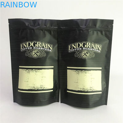 無光沢のアルミ ホイルは袋の包装のコーヒー包装を袋に入れるマイラー袋を立てる