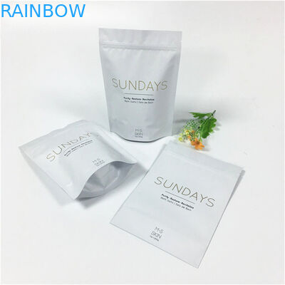 CMYK色のバス ソルトのためのプラスチック ジッパーの袋を印刷するグラビア印刷