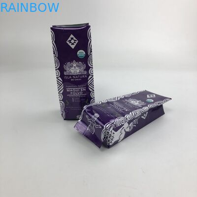 光沢のあるフィルム250g 1kg 16oz VMPETの側面のガセットの包装袋