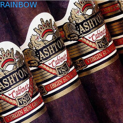 CMYK色70micの金ぱく押しの収縮の袖のラベル