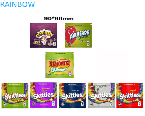 明確な窓が付いている3.5g 7g CBDの草の香の包装の袋