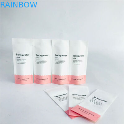 PLA生物分解性のクラフトの紙袋を印刷するResealableグラビア印刷