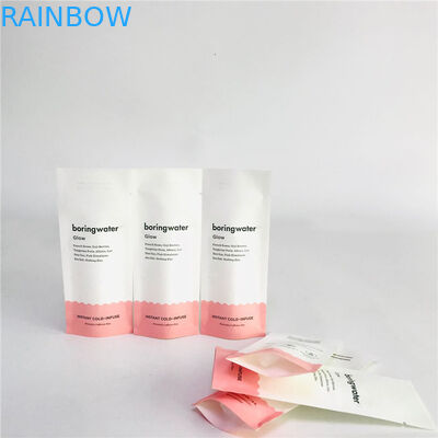 PLA生物分解性のクラフトの紙袋を印刷するResealableグラビア印刷