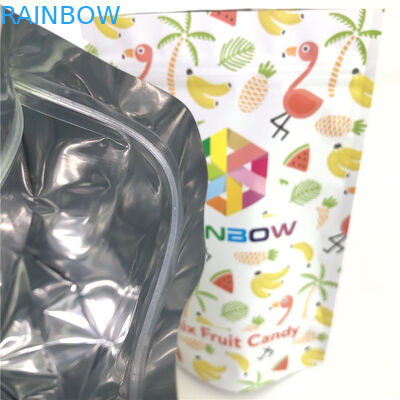 3.5g雑草のRuntz袋の上のプラスチックSGSジップ ロック式のマイラーの立場