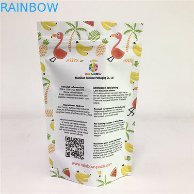 3.5g雑草のRuntz袋の上のプラスチックSGSジップ ロック式のマイラーの立場