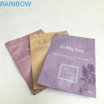 SGSはバス ソルトのためのホイル袋の上のOPPの立場を薄板にした