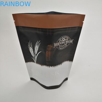 工場価格のアルミ ホイルの茶習慣の包装袋のコーヒー パッキング袋の上の注文の薄板にされたアルミ ホイルの立場