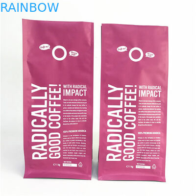 アルミ ホイルVMPET BPAの自由な側面のガセットは弁との400mlを袋に入れる