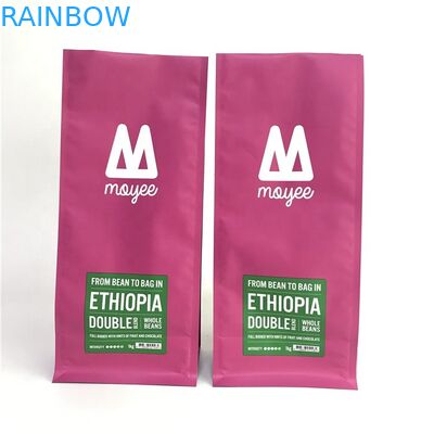 アルミ ホイルVMPET BPAの自由な側面のガセットは弁との400mlを袋に入れる