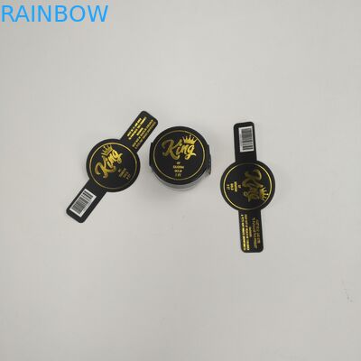 VMPET 60x60MMびんのためのレーザー光線写真フィルムのラベル20ミクロンの