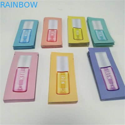 無光沢アルミニウム小さい磨き粉のSampeLの包装袋は袋を詰めるサンプルをクリーム状にする