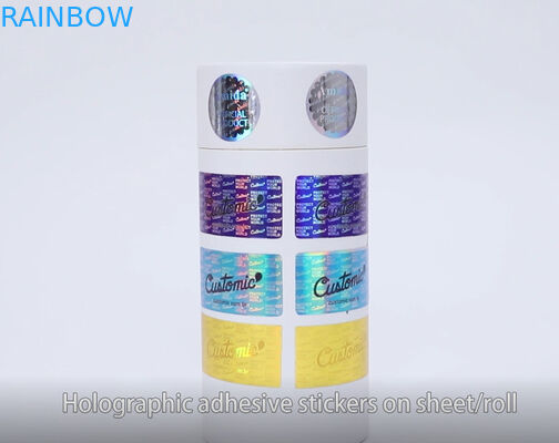 レーザー光線写真60mic装飾的なステッカーのシール紫外線CYMK