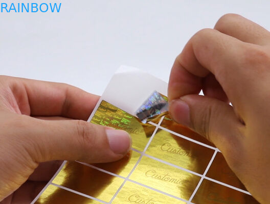 レーザー光線写真60mic装飾的なステッカーのシール紫外線CYMK