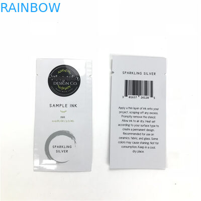 顔の洗剤の目の血清3の側面のためのカスタマイズされた使い捨て可能で小さいサンプル袋は構造プロダクトのための磨き粉を密封した