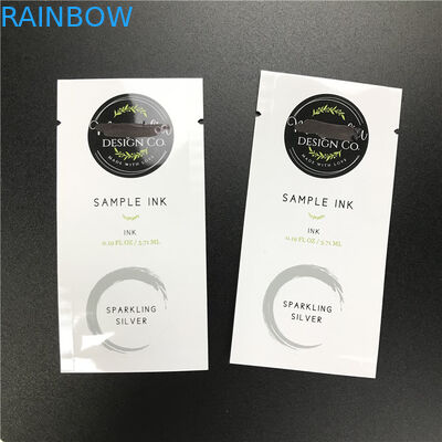 顔の洗剤の目の血清3の側面のためのカスタマイズされた使い捨て可能で小さいサンプル袋は構造プロダクトのための磨き粉を密封した