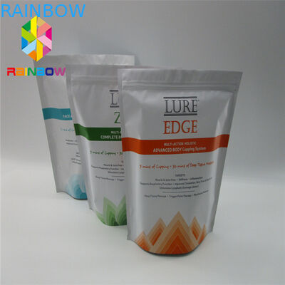 注文の受け入れられたマットのアルミ ホイルのバス ソルト袋ボディはマイラー包装の袋をごしごし洗う