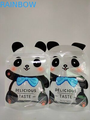 袋を包む光沢のある立場は特別な形の袋をカスタマイズした