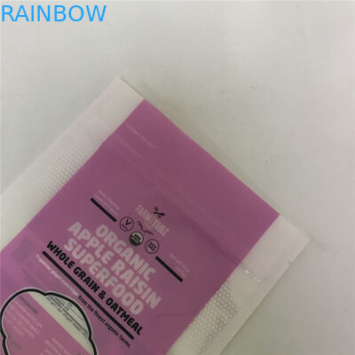 包装袋の上の光沢のある表面の立場は食品包装のための窓が付いている袋をカスタマイズした