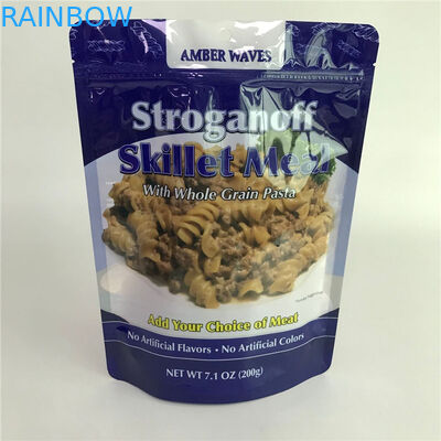 窓MylarPlasticが付いている袋を包む熱い販売の光沢のある立場は軽食の包装のために袋に入れる