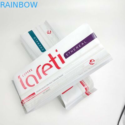 コーヒー豆の包装の袋のためのアルミ ホイル弁が付いている注文のResealableマットのフィルムの側面のガセット袋