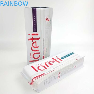 コーヒー豆の包装の袋のためのアルミ ホイル弁が付いている注文のResealableマットのフィルムの側面のガセット袋