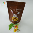 アルミニウム ジップ ロック式の軽食袋のチョコレート/蛋白質の粉のための包装のグラビア印刷の印刷