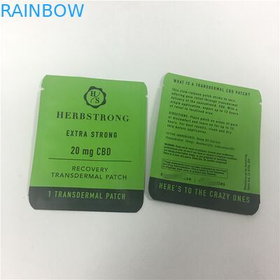 注文の印刷のResealableマイラーのジッパー ロックは袋を包む袋の雑草CBDのクッキーの上に立つ