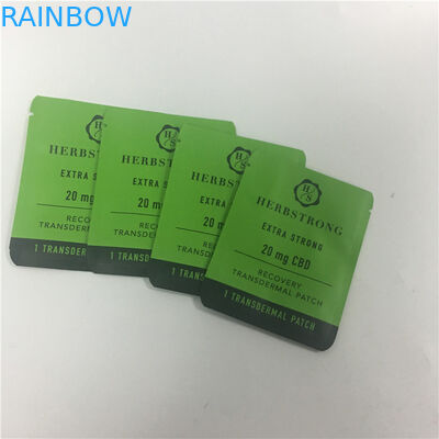 注文の印刷のResealableマイラーのジッパー ロックは袋を包む袋の雑草CBDのクッキーの上に立つ