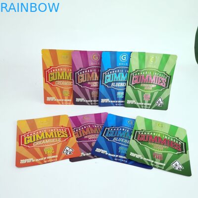 アルミ ホイル包装袋のResealableマイラー注文の受け入れられた光沢のある包装袋