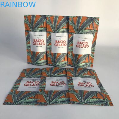 子供の証拠のジッパーが付いている粘着性の包装袋を立てなさい