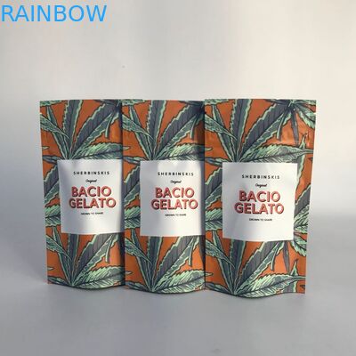 子供の証拠のジッパーが付いている粘着性の包装袋を立てなさい