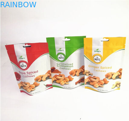 ジッパーが付いている袋の上の無光沢のアルミ ホイルの注文の受け入れられた立場