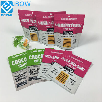 Resealable食糧袋はくだらない乾燥したフルーツのためにジッパー ロックPakcgaingによって袋に入れる袋に入れる