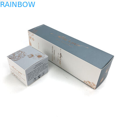 精油のために包む紙箱は小箱の熱いホイルの白いボール紙をびん詰めにする