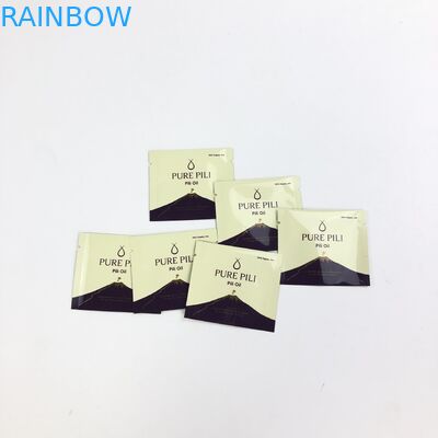 サンプル包装のための注文の印刷されたアルミ ホイル3の側面によって密封される化粧品の磨き粉