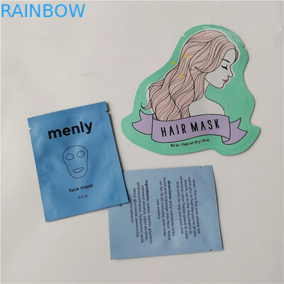 無光沢の青いcosmtic包装袋は平らなホイルの磨き粉をカスタマイズした