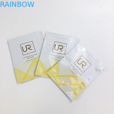 破損のノッチのアルミ ホイルの袋が付いている試供品の良質の3側面のシールの書類封筒