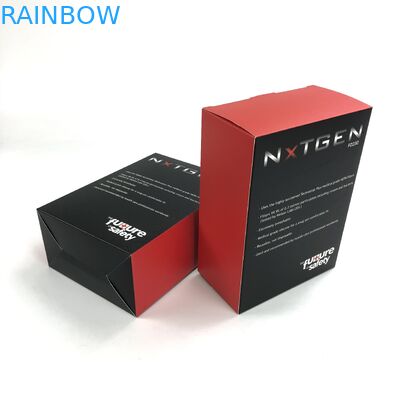 おもちゃFoodSparyのための400g厚さの白いボール紙と紫外線マットの注文のフィルムは紙箱の包装をびん詰めにする