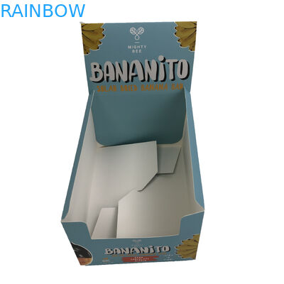 キャンデーCookied Sparyのための350g厚さの白いボール紙と紫外線マットの注文のフィルムは表示紙箱の包装をびん詰めにする